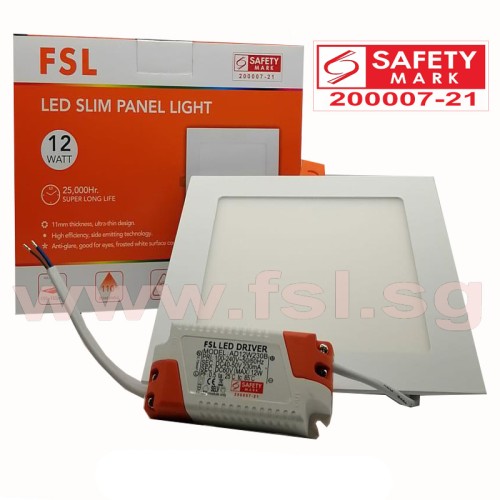 12W FSL Slim PANEL LIGHT